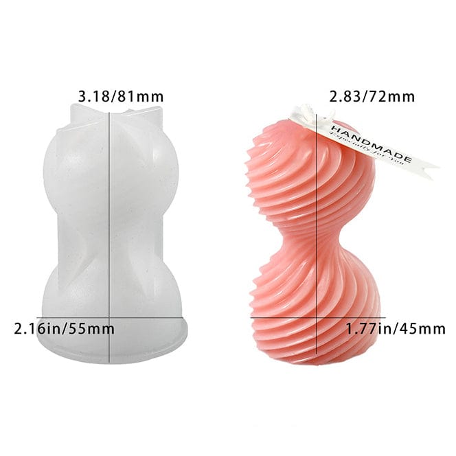 Spherical Spiral Candle Mould - 1 - Furxotic