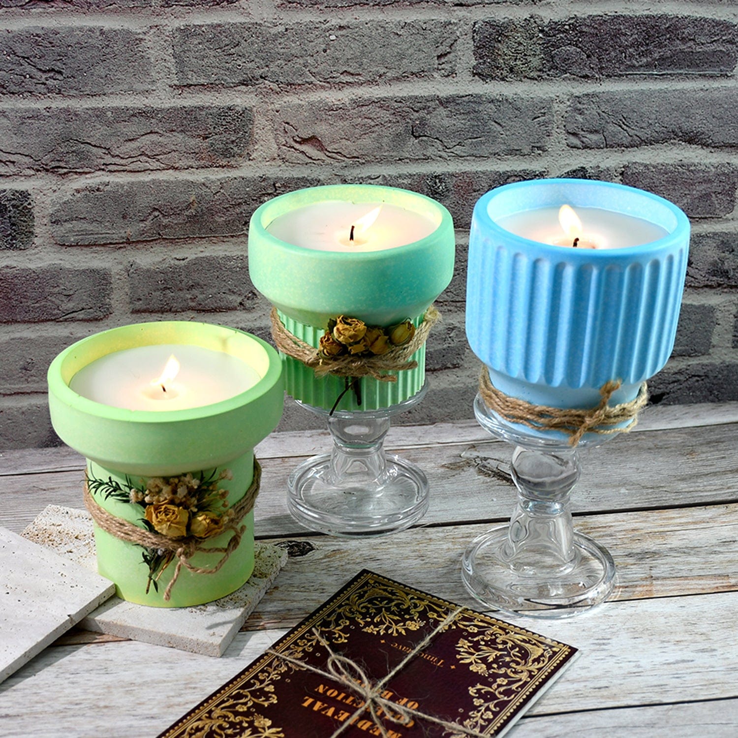 High Waist Candle Holder Mould - 2 - Furxotic