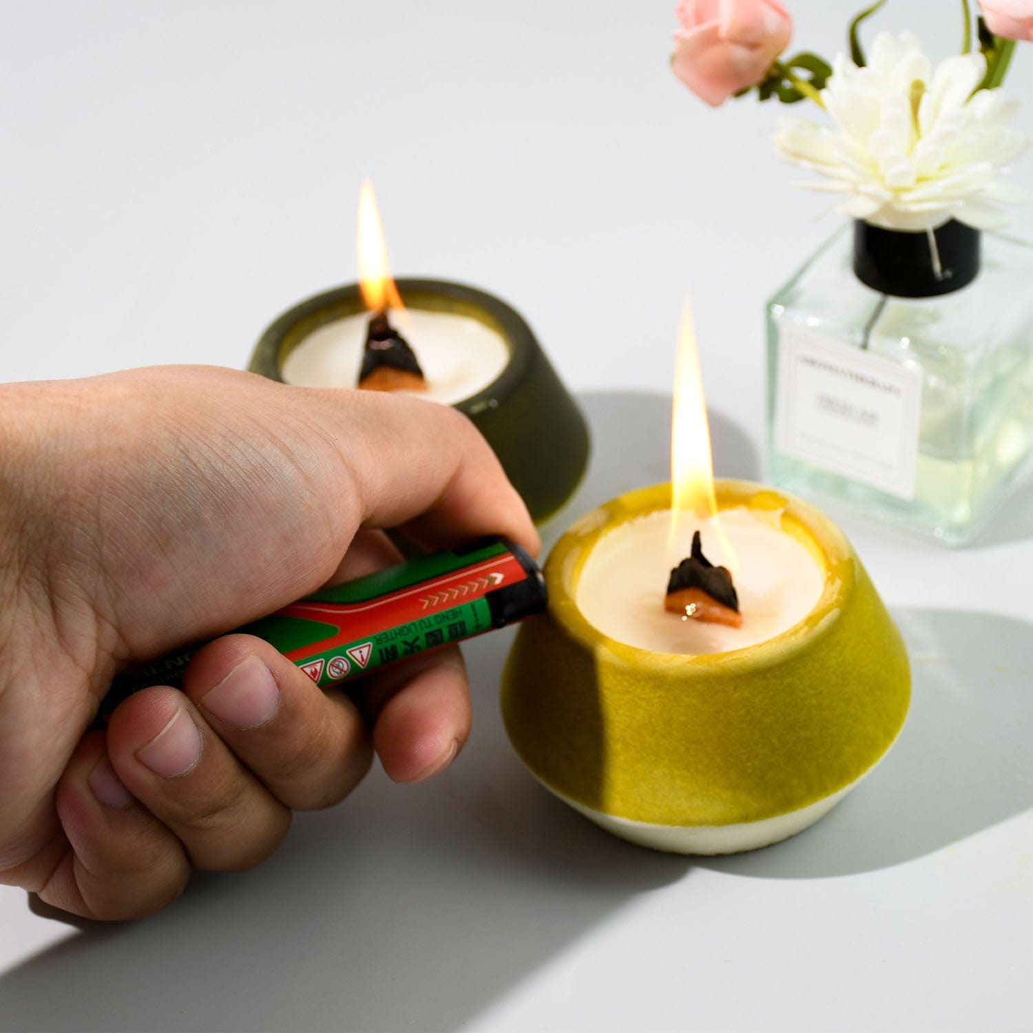Round Candle Jar Mould - 2 - Furxotic