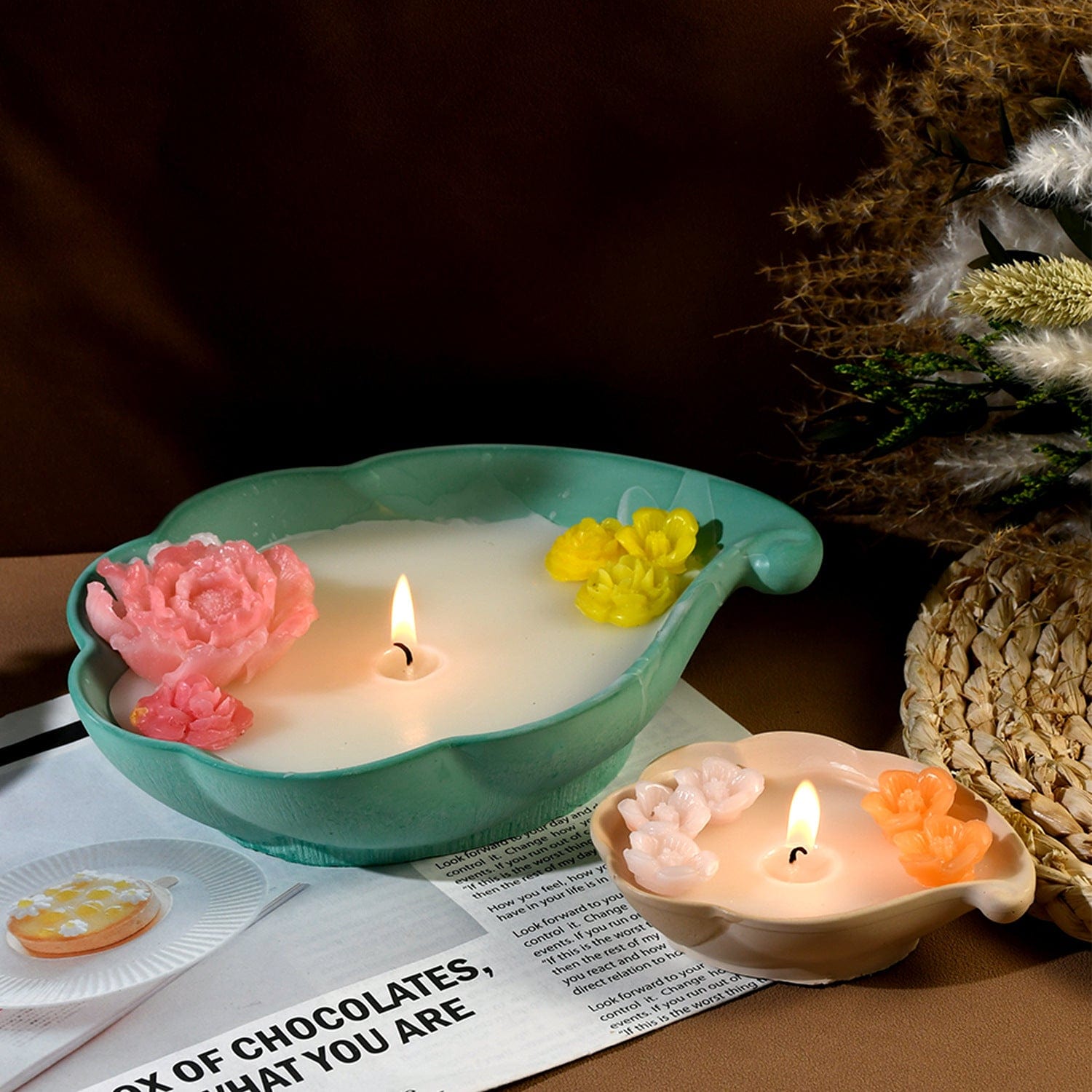 Cloud Shape Candle Dish Mould - 2 - Furxotic