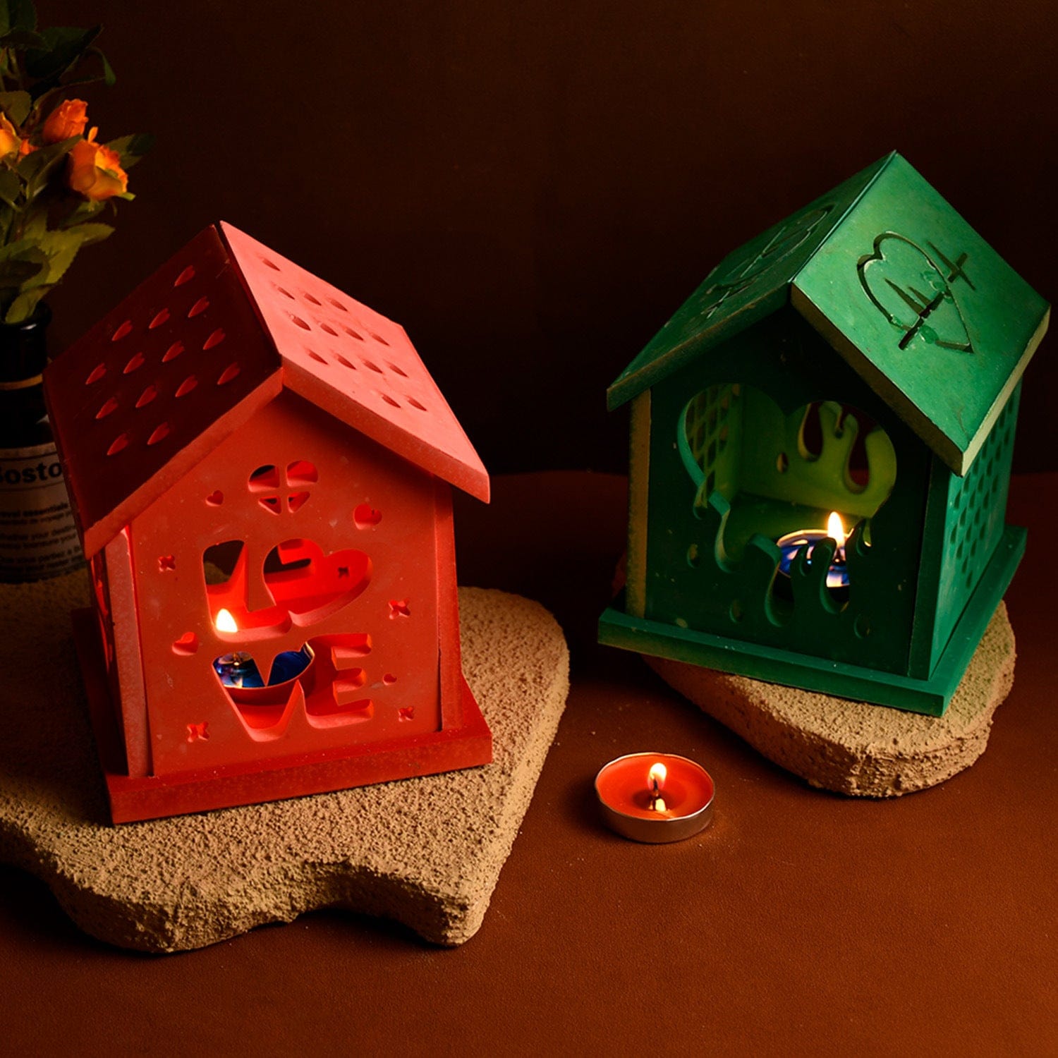 3D House Home Candlestick Mould - 2 - Furxotic