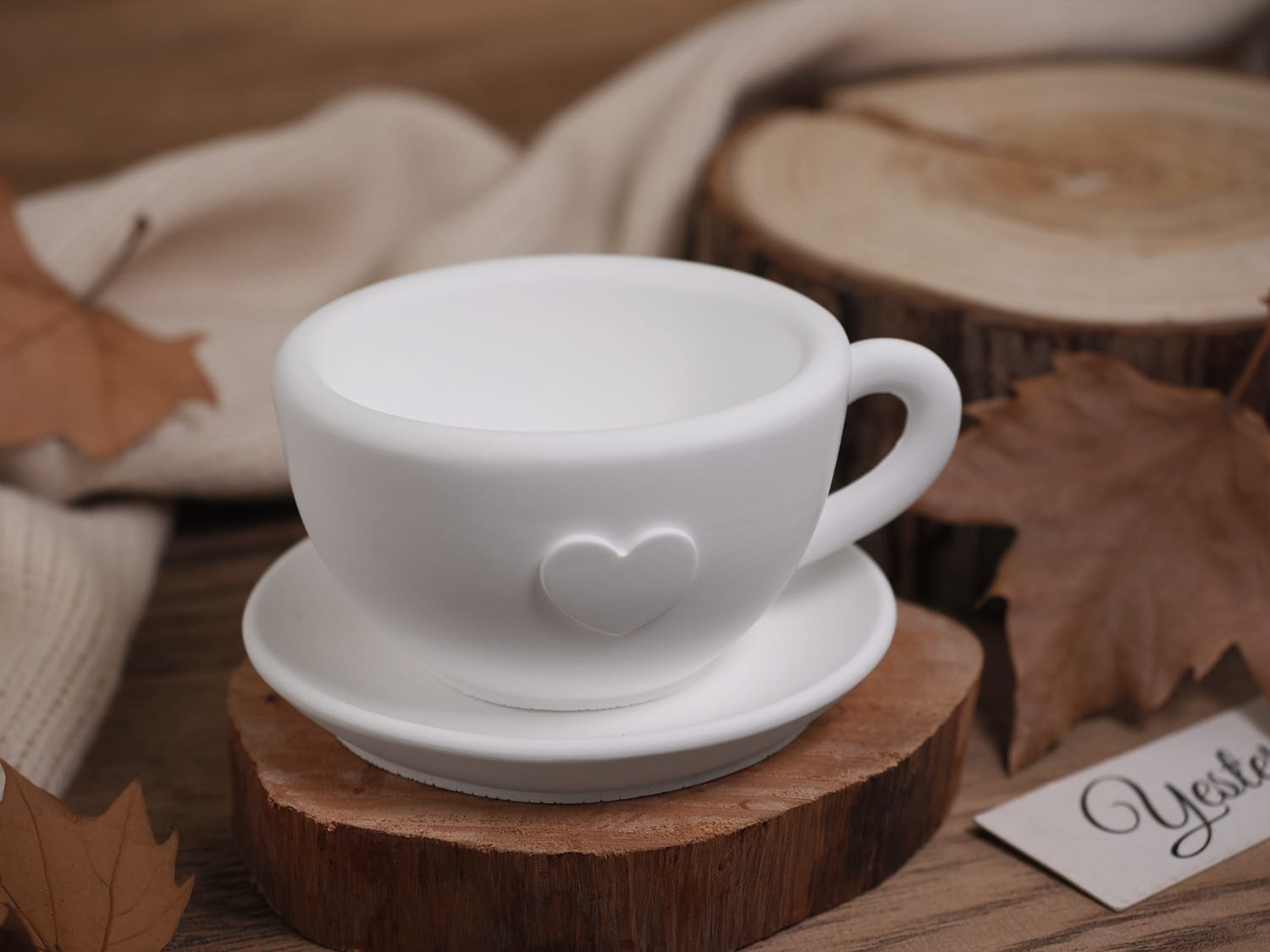 Tea Cup and Saucer Shape Silicone Mould Set Candle - 2 - Furxotic