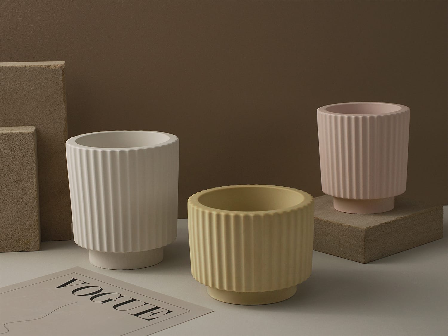 Round Candle Silicon Jar Mould - 2 - Furxotic