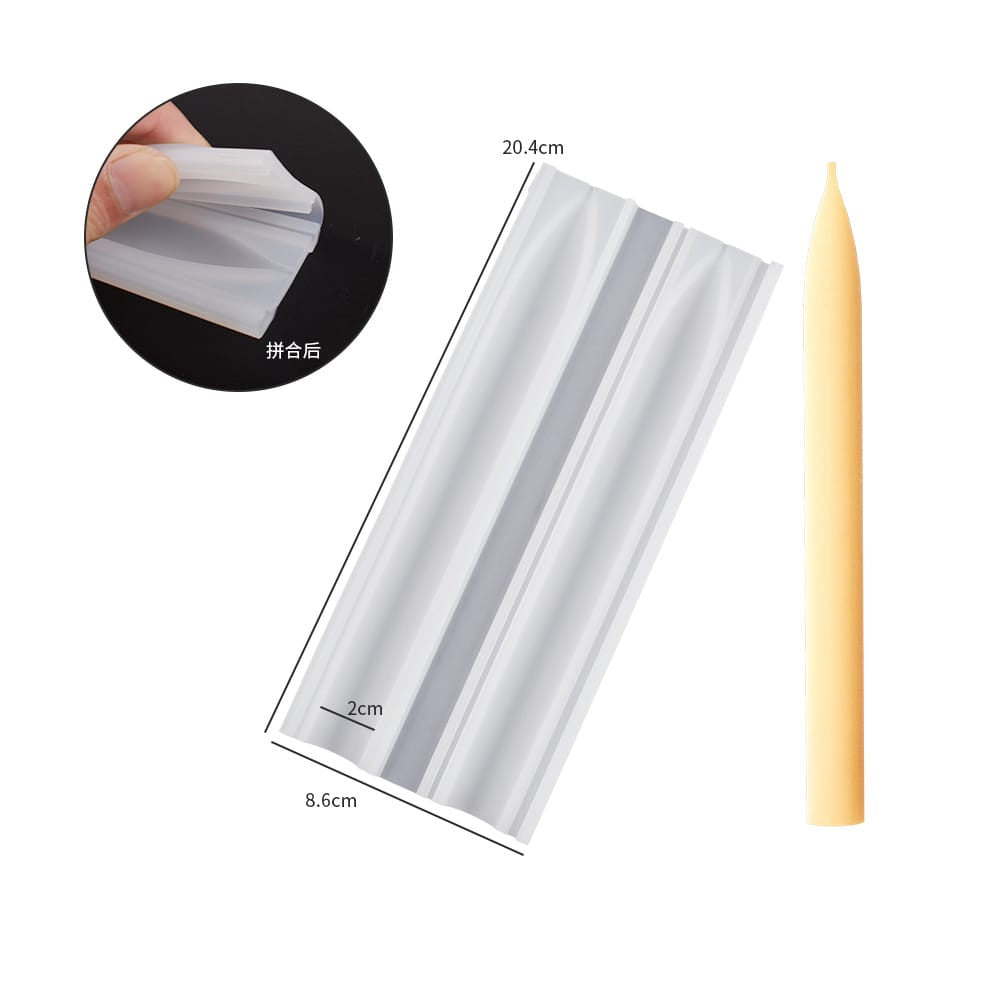 Long Pole Candle Mould - 1 - Furxotic
