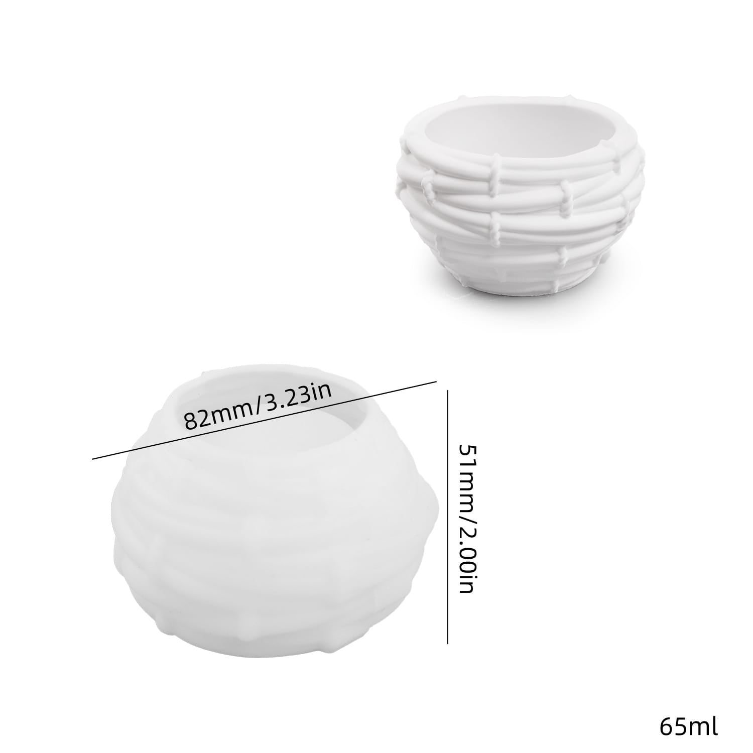 Bird Nest Candle holder / Storage Box (small) Mould - 1 - Furxotic
