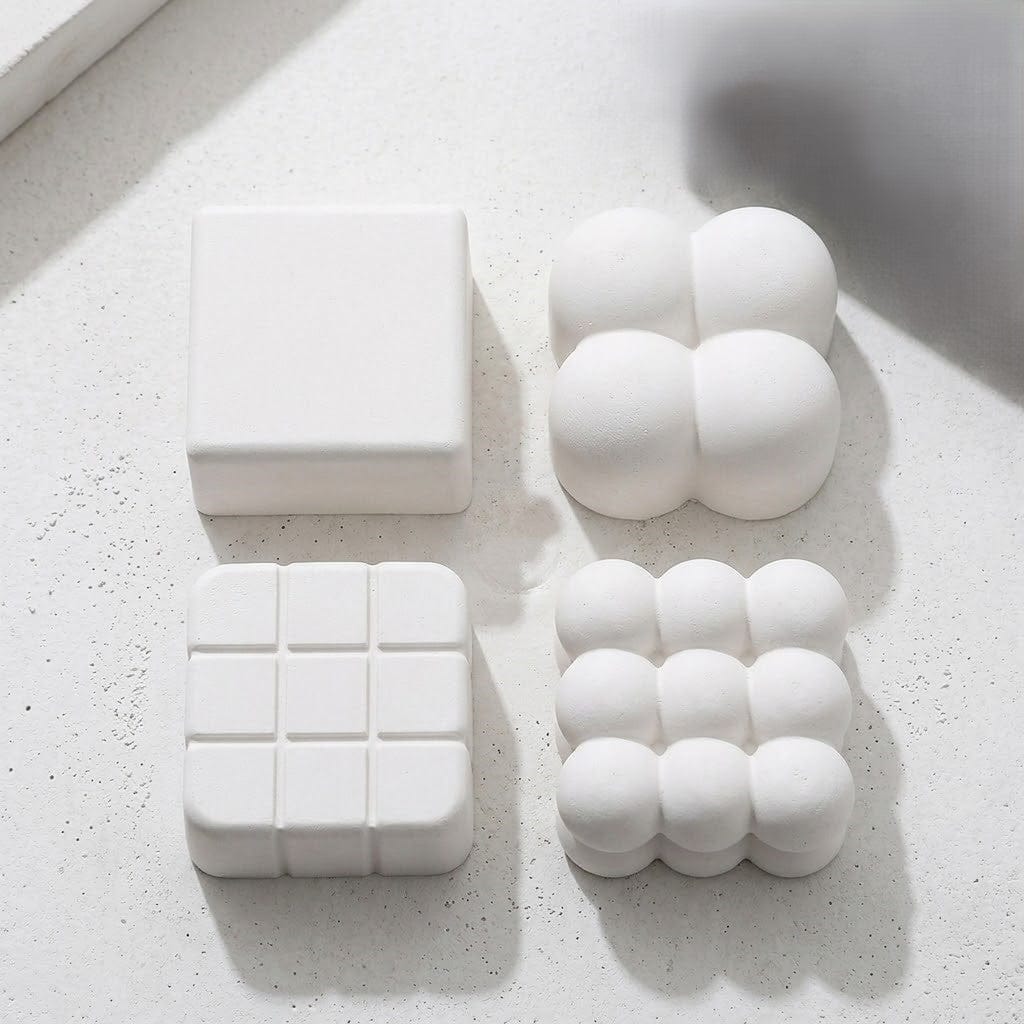 Rubik Cube Candle / Small Candle Mould for DIY Concrete Art, Resin Crafts, Soap Making & Cake Making Silicon Mould - 3 - Furxotic