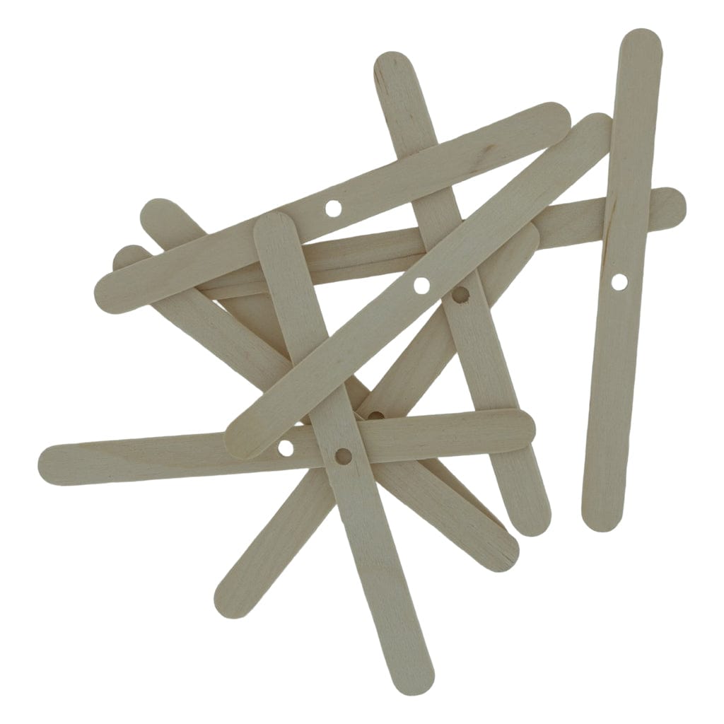 Small Wooden 1 Hole Wick Holder - 2 - Furxotic