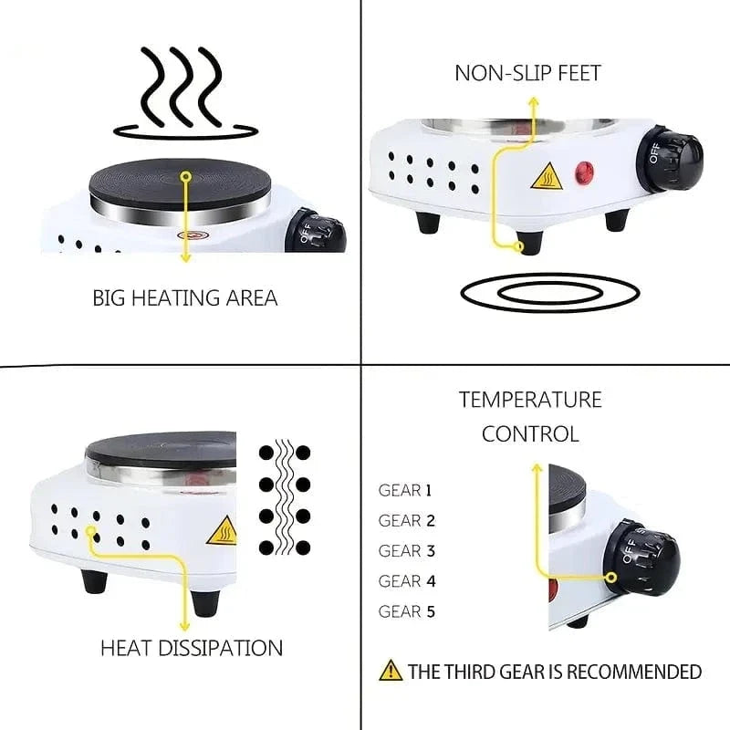 Portable Compact Electric Stove - 7 - Furxotic