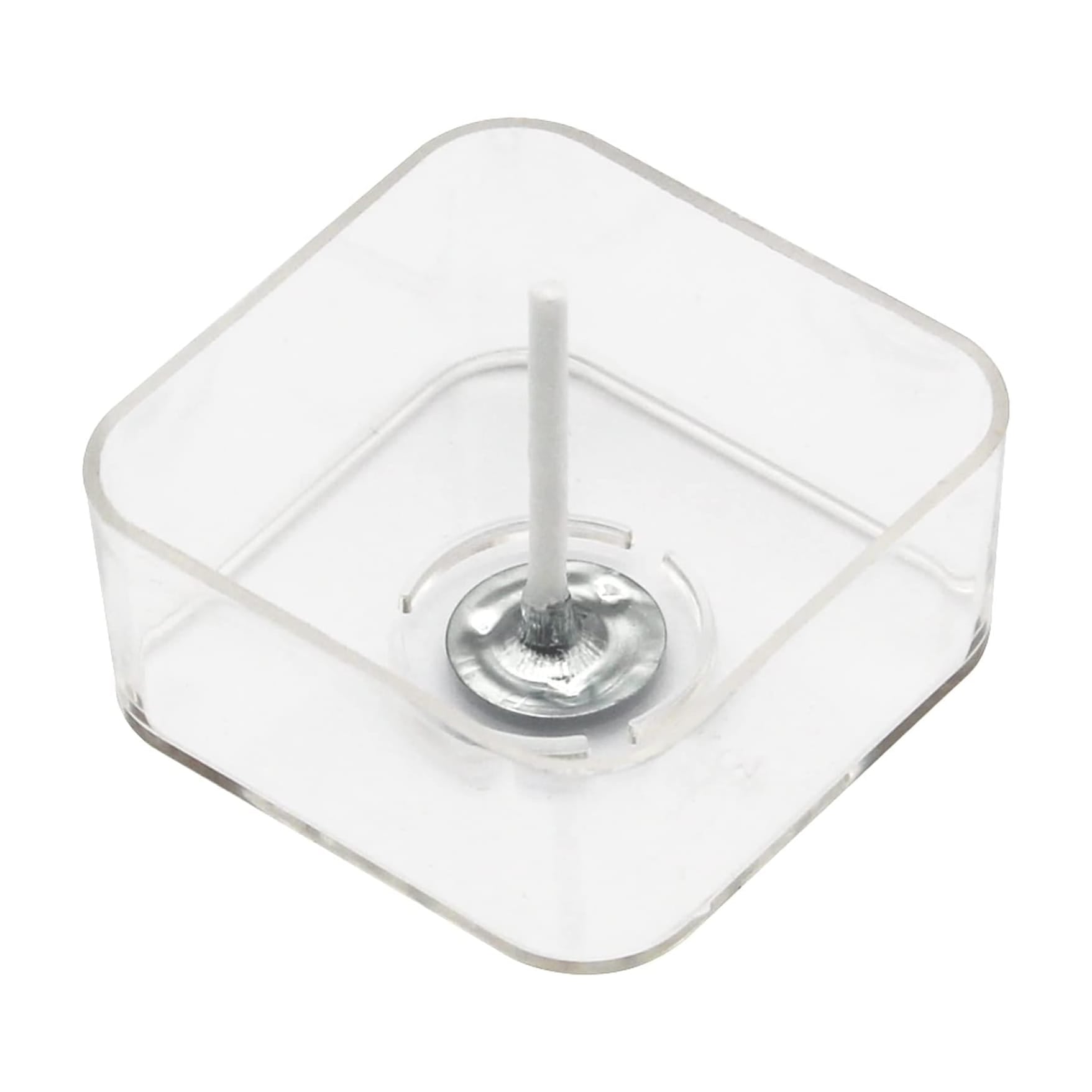 Tealight Cups Polycarbonate For Tealight Candles - Square - 3 - Furxotic