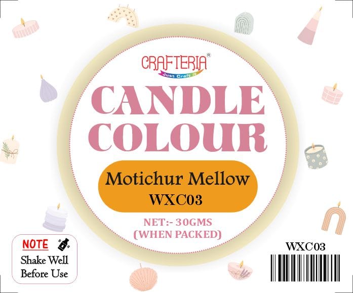 Motichur Mellow Candle Colour - 3 - Furxotic