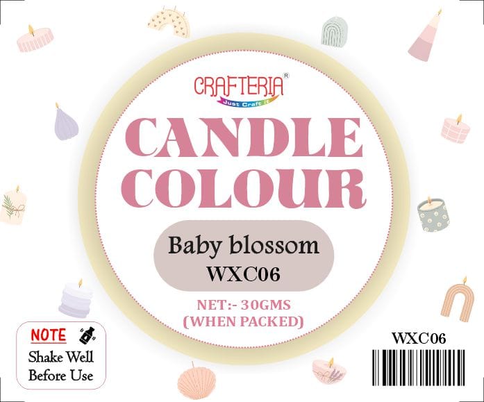 Baby blossom Candle Colour - 3 - Furxotic