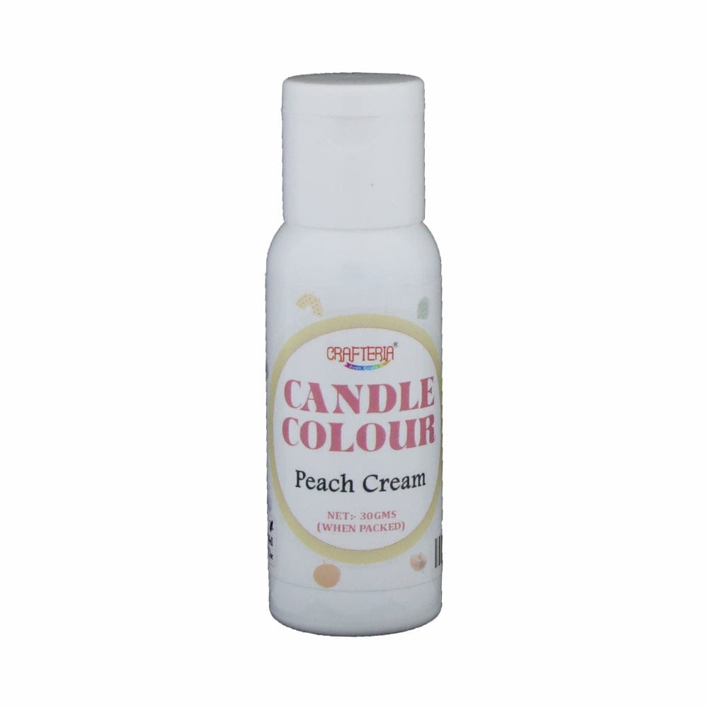 Peach Cream Candle Colour - 1 - Furxotic
