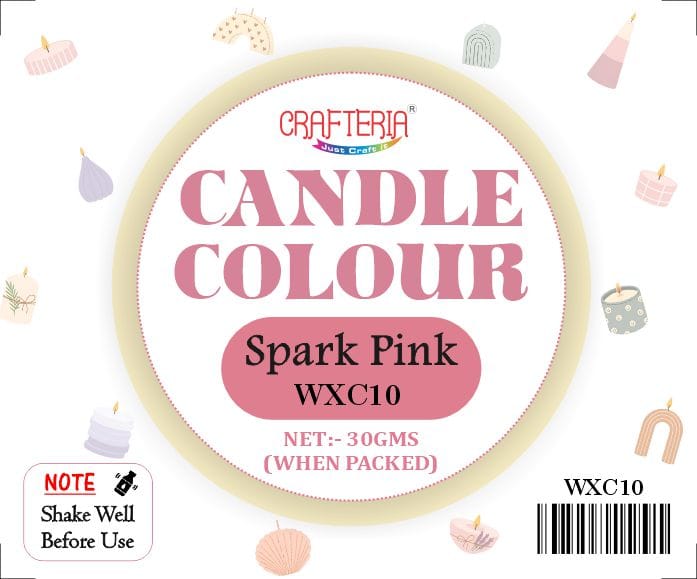 Spark Pink Candle Colour - 3 - Furxotic