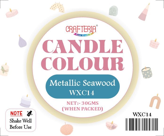 Mettalic Seawood Candle Colour - 3 - Furxotic