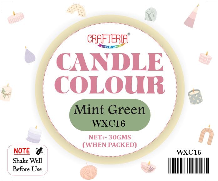 Mint Green Candle Colour - 3 - Furxotic