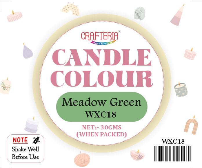 Meadow Green Candle Colour - 3 - Furxotic