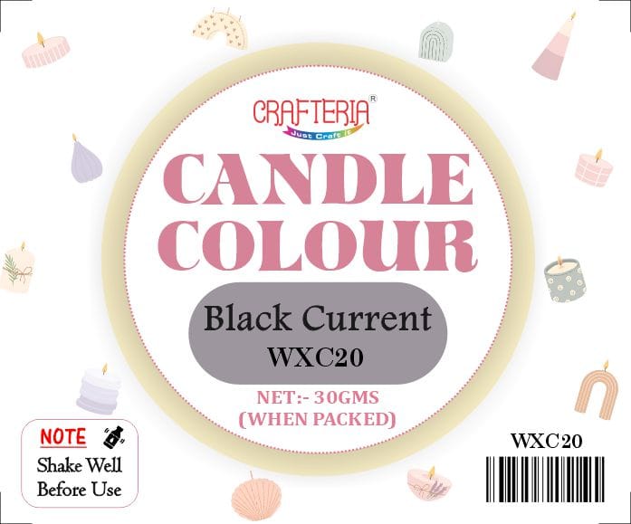Black Current Candle Colour - 3 - Furxotic