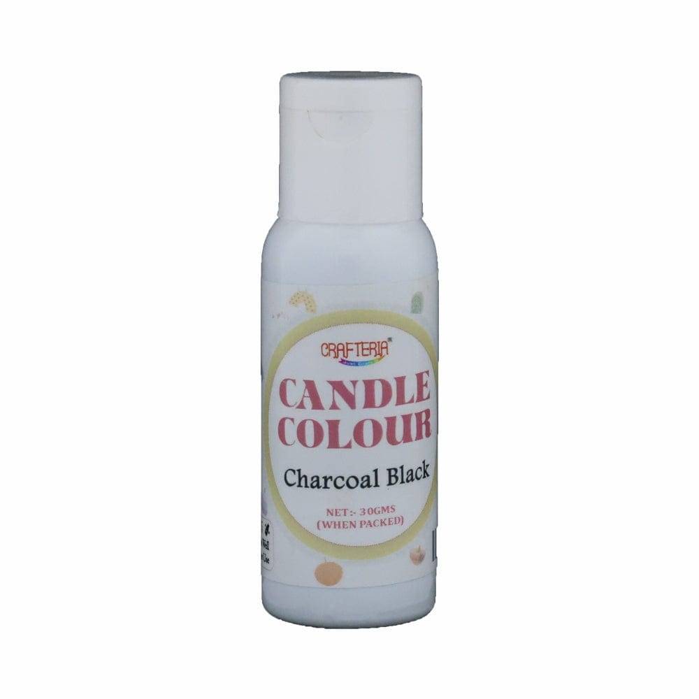 Charcoal Black Candle Colour - 1 - Furxotic