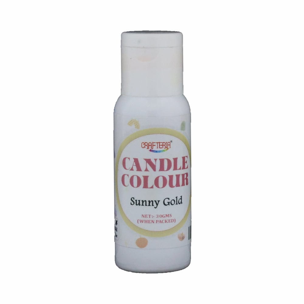 Sunny Gold Candle Colour - 1 - Furxotic