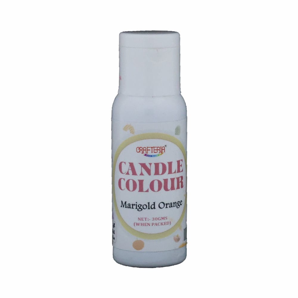 Marigold Orange Candle Colour - 1 - Furxotic