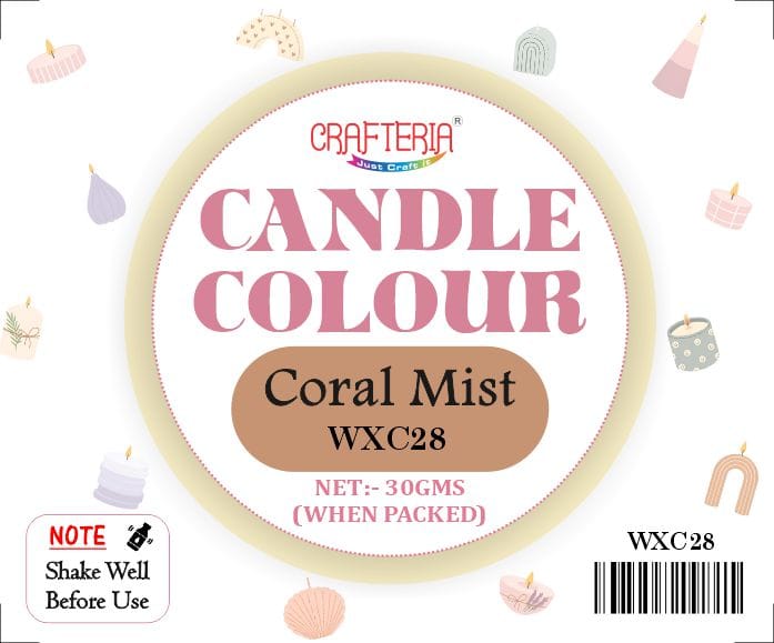 Coral Mist Candle Colour - 3 - Furxotic