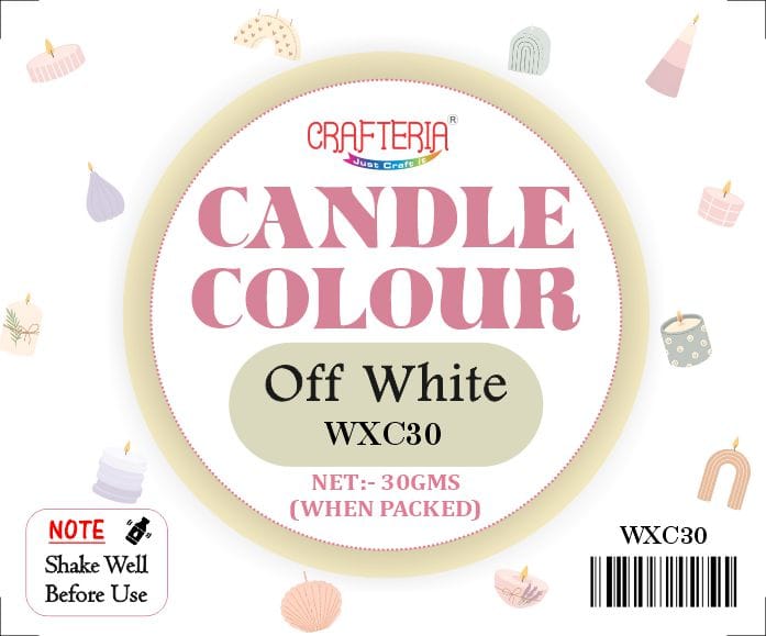 Off White Candle Colour - 3 - Furxotic