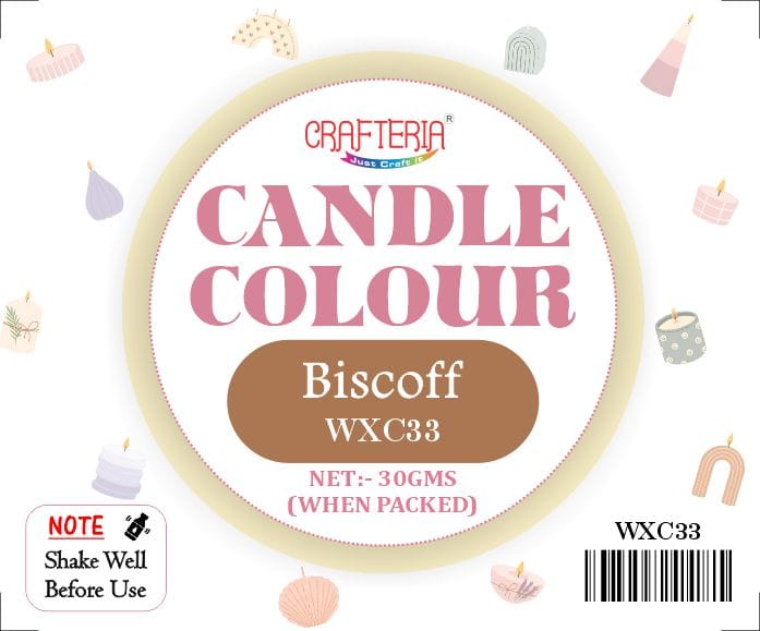 Biscoff Candle Colour - 3 - Furxotic