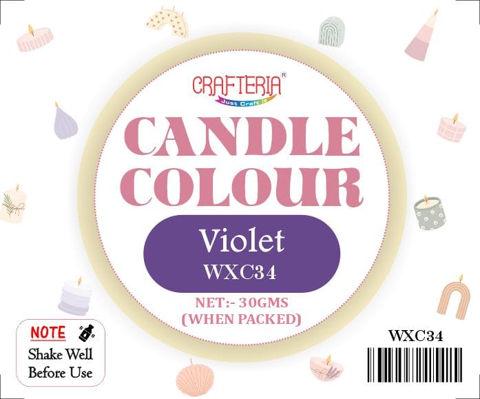 Violet Candle Colour - 3 - Furxotic