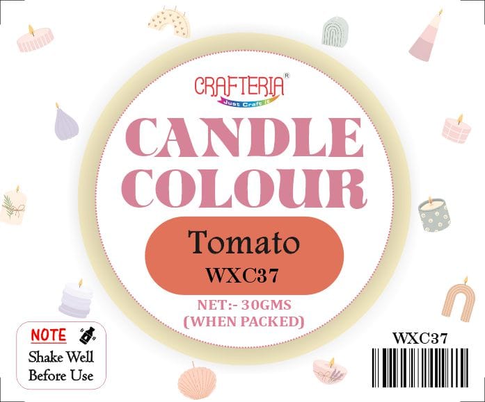 Tomato Candle Colour - 3 - Furxotic
