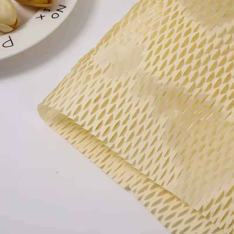 Honeycomb Wrapping Sheet Roll – 50cm × 10 Yards (30 ft) | Cushion Gift & Bouquet Wrap