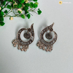 Tradition Oxidised Jhumka