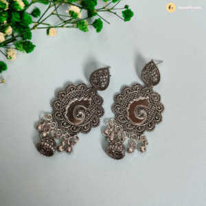 Beautiful Unique Oxidised Earring