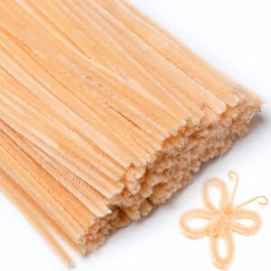 Pipe Cleaner Plain 100pcs (Beige)
