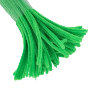 Pipe Cleaner Plain 100pcs (Green)
