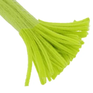 Pipe Cleaner Plain 100pcs (Light Green)