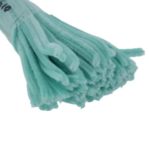 Pipe Cleaner Plain 100pcs (Pastle Green)