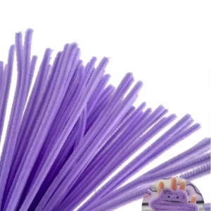 Pipe Cleaner Plain 100pcs (Pastle Purple)