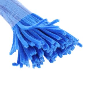 Pipe Cleaner Plain 100pcs (Blue)